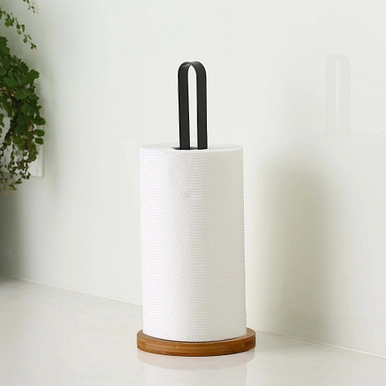 WilliamsWare Bamboo Paper Towel Holder | Howards Storage World