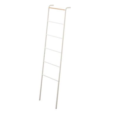 Yamazaki Tower Storage Ladder - White | Howards Storage World