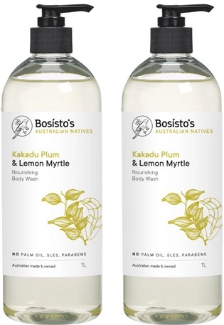 Bosisto's Body Wash Pump 1 Litre