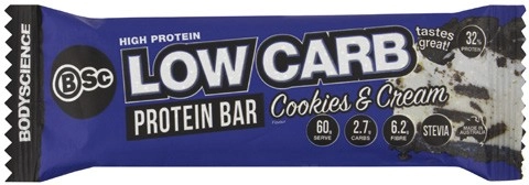 BSc Bodyscience High Protein Low Carb Bars 45g-60g