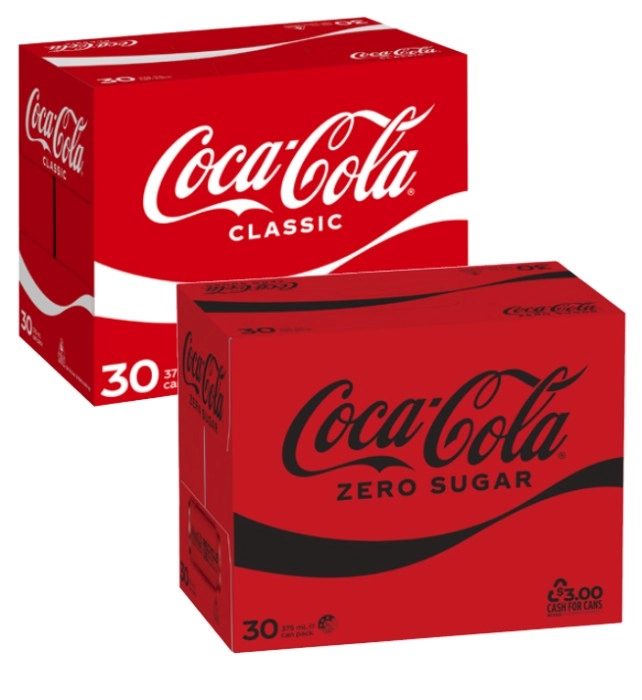 Coca-Cola Soft Drink 30x375mL