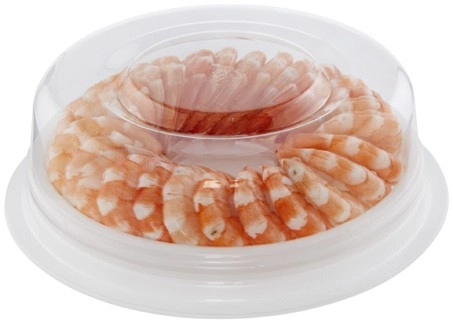 Coles Thawed Prawn Plate 200g