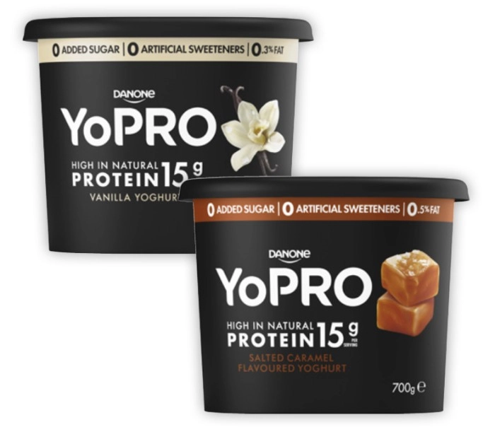 Danone YoPRO Protein Yoghurt 700g