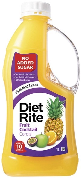 Diet Rite Cordial 1 Litre