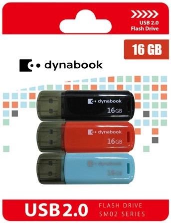 Dynabook USB 2.0 Sm02 16GB 3 Pack