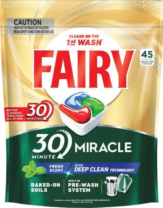 Fairy 30 Minute Miracle Deep Clean 45 Pack