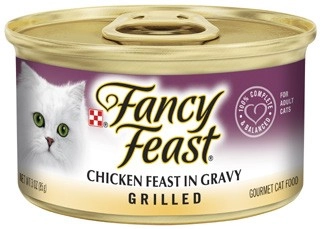 Fancy Feast Classic or Creamy Delights Cat Food 85g