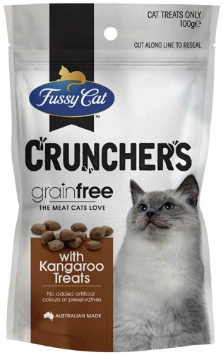 Fussy Cat Crunchers Cat Treats 100g