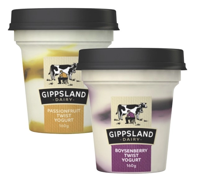 Gippsland Dairy Twist Yogurt 160g