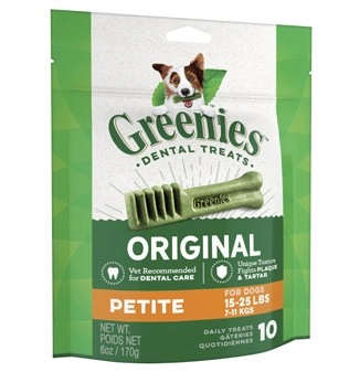 Greenies Original Dog Treats 170g