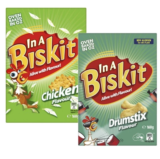 In A Biskit Crackers 160g