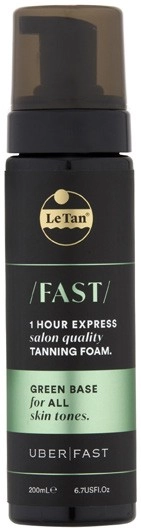 Le Tan Uber Fast 1 Hour Express Tanning Foam 200mL