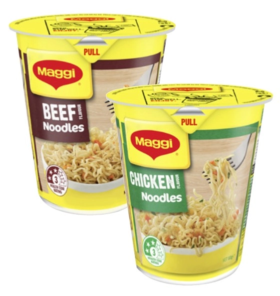 Maggi Single Cup 58g-65g