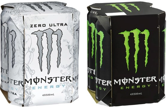 Monster Energy Drink 4x500mL