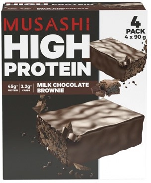 Musashi High Protein Bar 4 Pack 360g