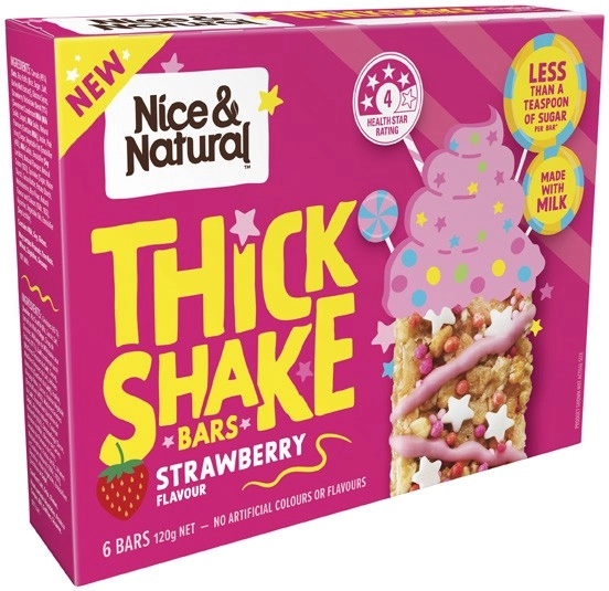 Nice & Natural Thickshake Bars 120g