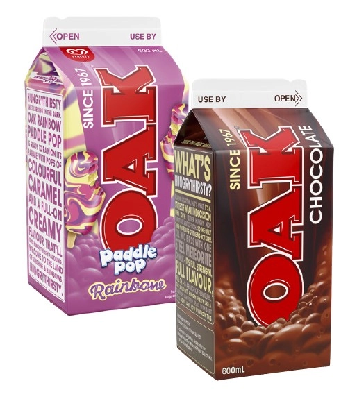 Oak Flavoured Milk 600mL