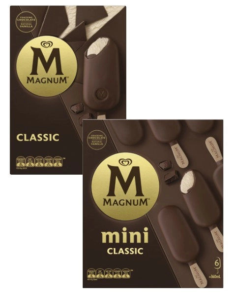 Streets Magnum 4 Pack-6 Pack 330mL-428mL