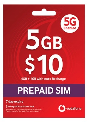 Vodafone $10 Starter Pack