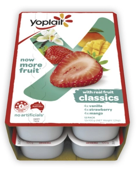 Yoplait Yoghurt 12x100g