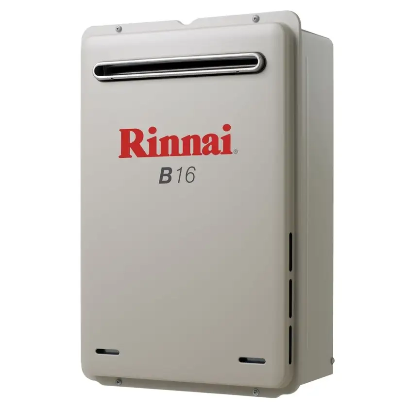 Rinnai 16L Continuous Flow LPG Preset 50