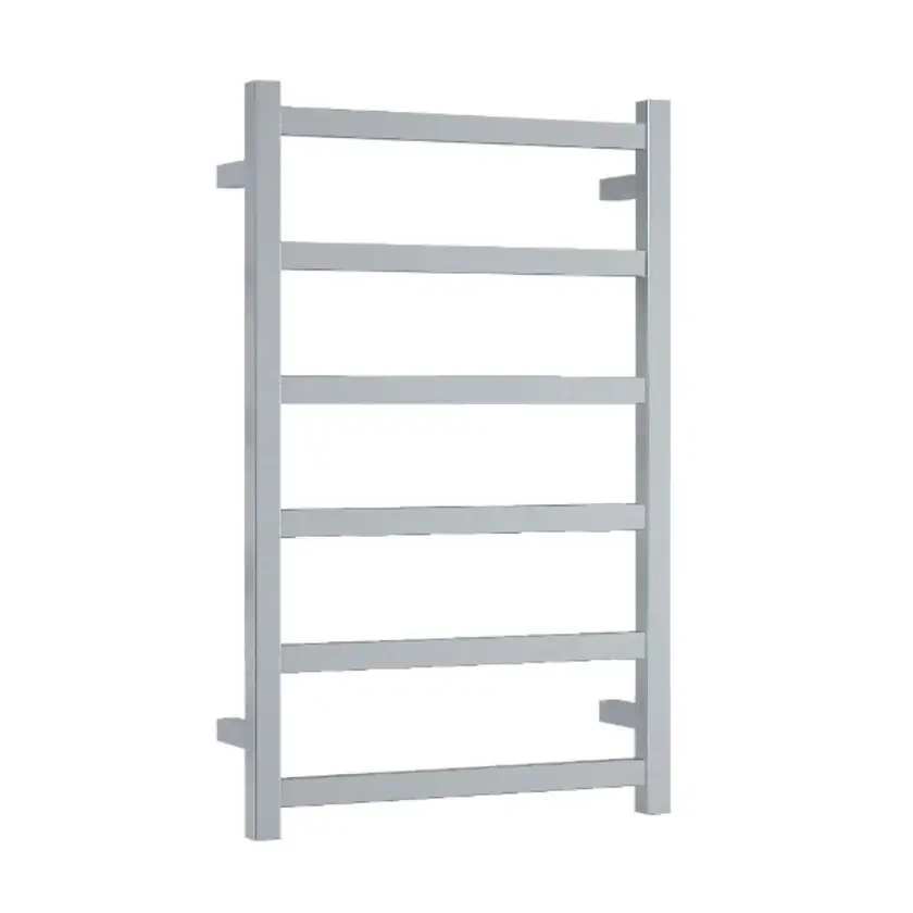 Thermorail Freestanding Straight Round Heated Towel Rail