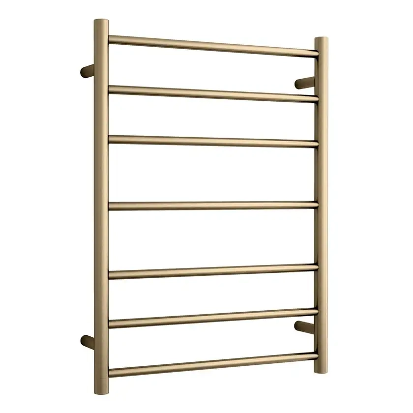 Thermorail Straight Round Ladder Heated Towel Rail