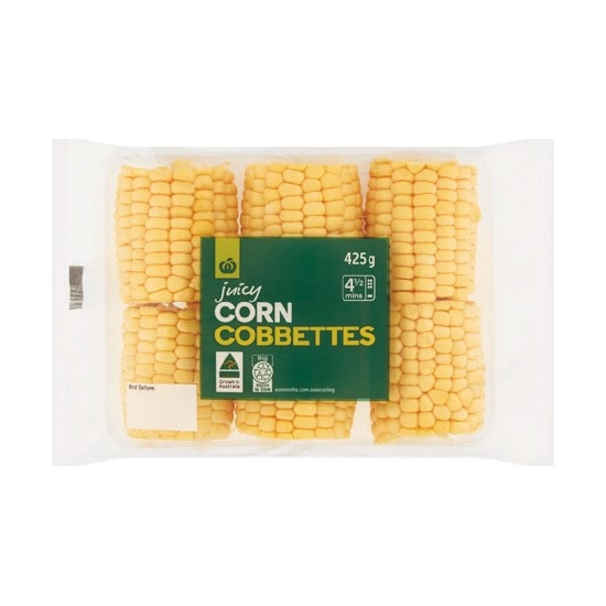 Australian Corn Cobbettes 425g Pack