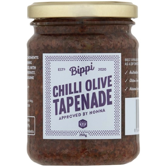 Bippi Chilli Olive Tapenade 250g