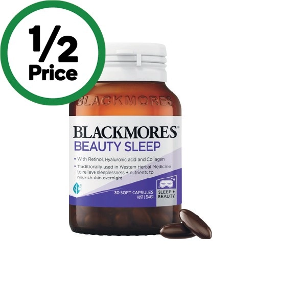 Blackmores Beauty Sleep Soft Capsules Pk 30~