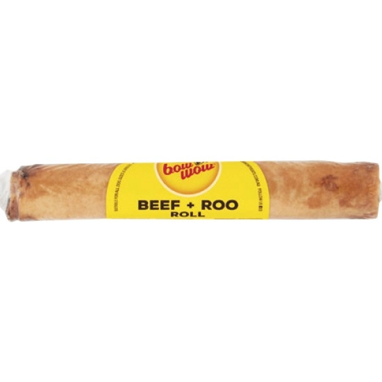 Bow Wow Beef Roo Roll Pk 1