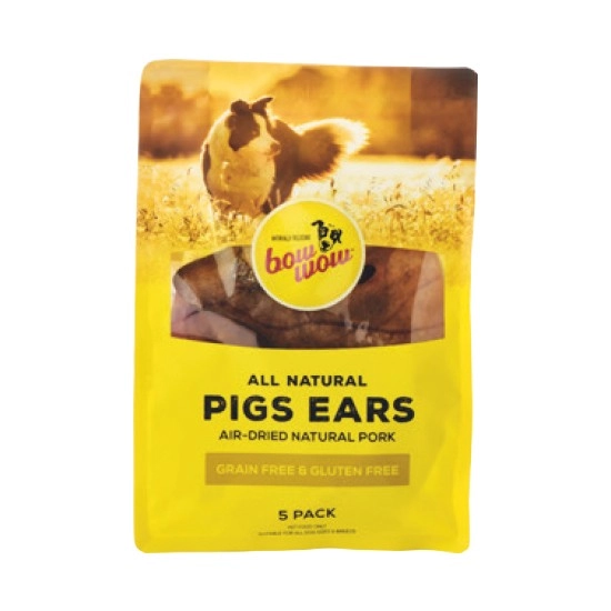 Bow Wow Pigs Ears Pk 5