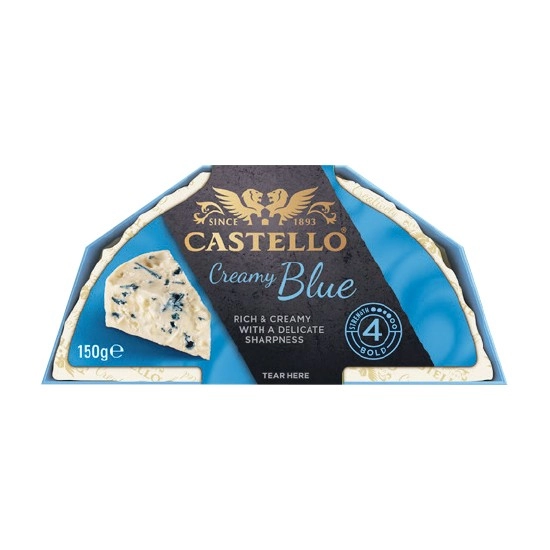 Castello Cheese Varieties 150g – Excludes Truffle & Red Rind – From the Deli