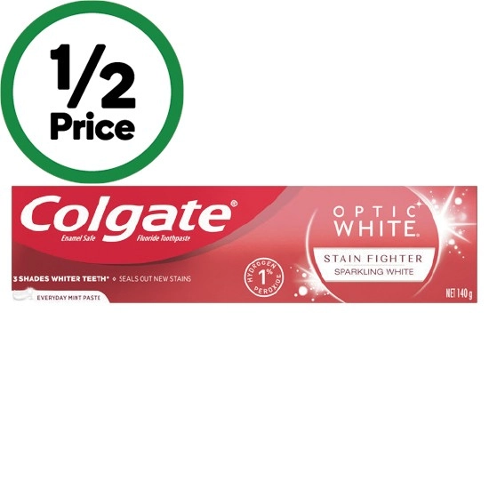 Colgate Optic White Toothpaste 140g