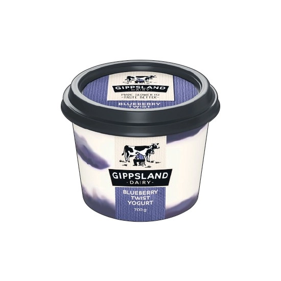 Gippsland Dairy Twist Yogurt 700g – From the Fridge