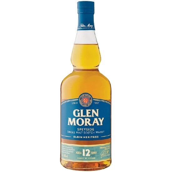 Glen Moray 12YO Single Malt Whisky 700ml