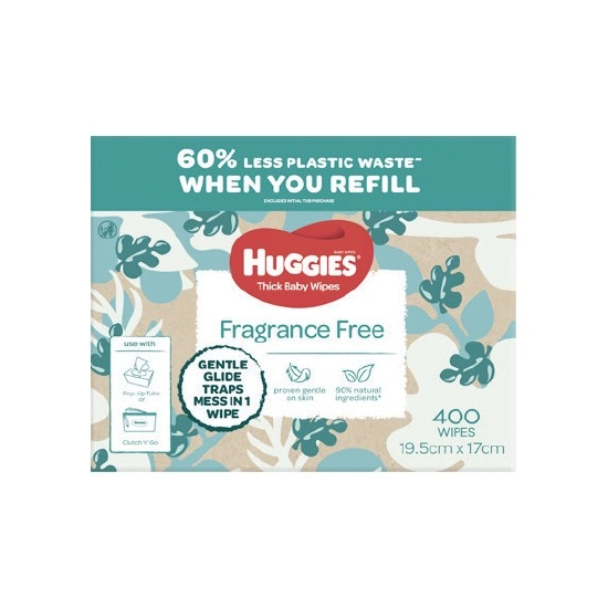 Huggies Baby Wipes Pk 400