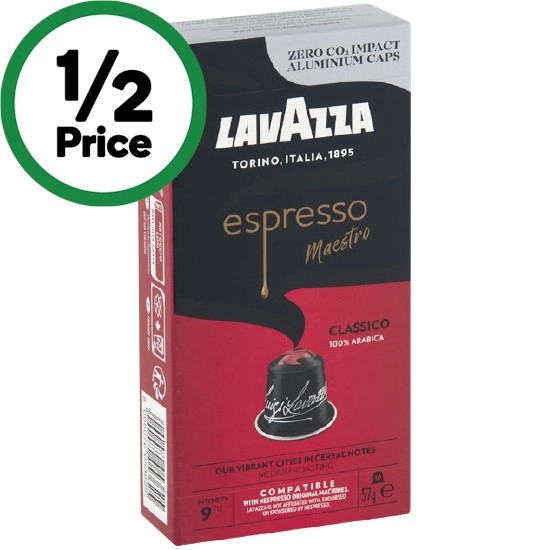 Lavazza Nespresso Compatible Capsules Pk 10