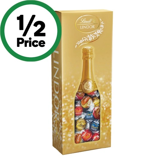 Lindt Lindor Champagne Gala Gift Box 433g