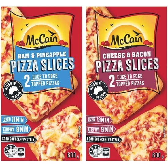 McCain Pizza Slices 600g