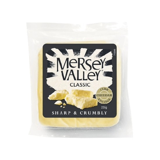 Mersey Valley Cheddar Varieties 235g – From the Deli