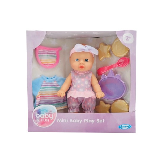 Mini Doll Feeding Playset