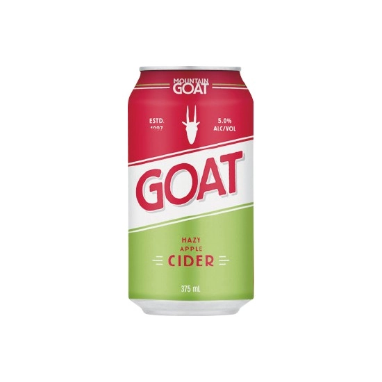 Mountain Goat Hazy Apple Cider Cans 24x375ml