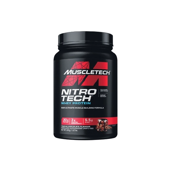 NEW Muscletech Nitrotech Whey Protein Powder 690g#