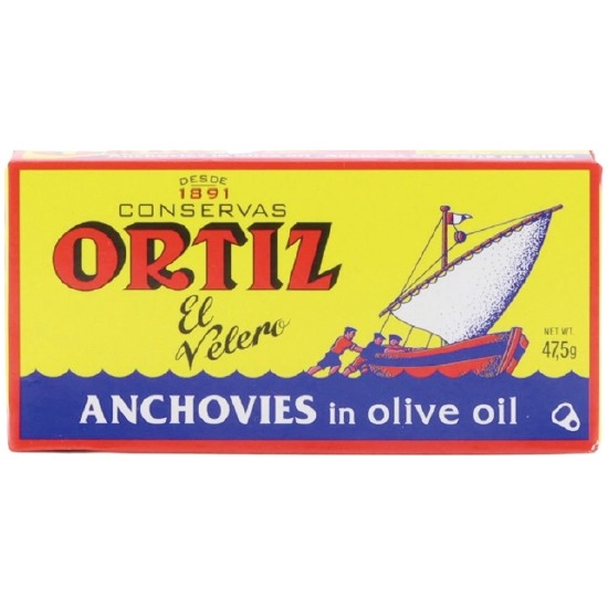 Ortiz Anchovy Fillets 47.5g