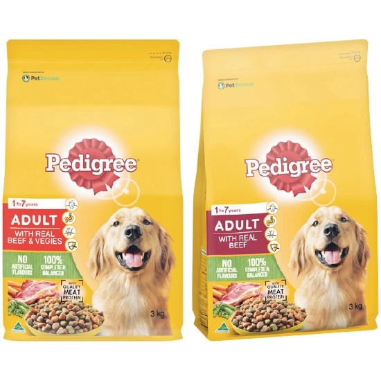 Pedigree Dry Dog Food 2.5-3 kg