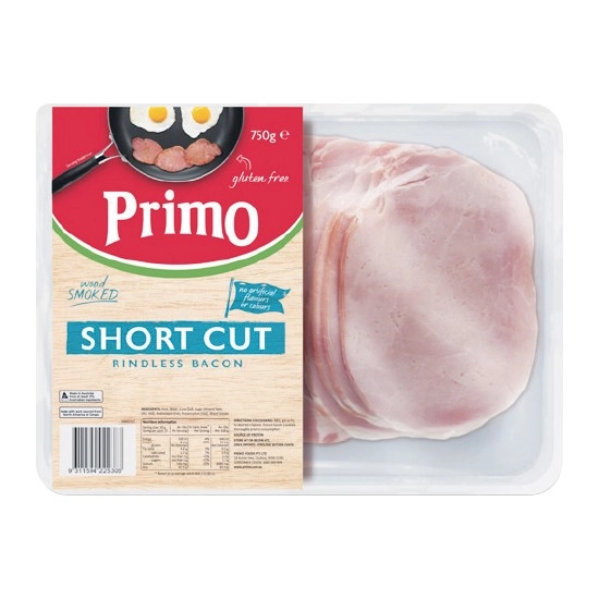 Primo Shortcut Bacon 750g – From the Fridge