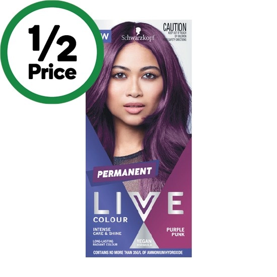 Schwarzkopf Live Colour Permanent Hair Colour