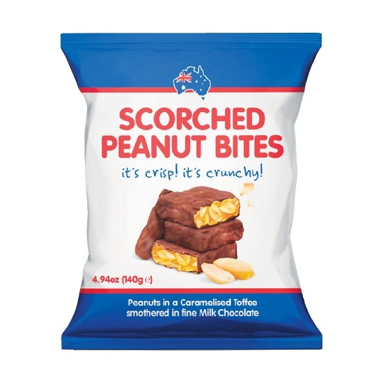 Scorched Peanut Bites 140g