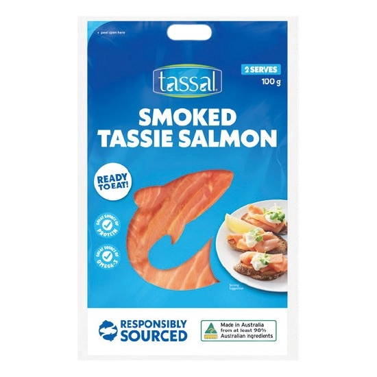 Tassal Smoked Salmon 100g